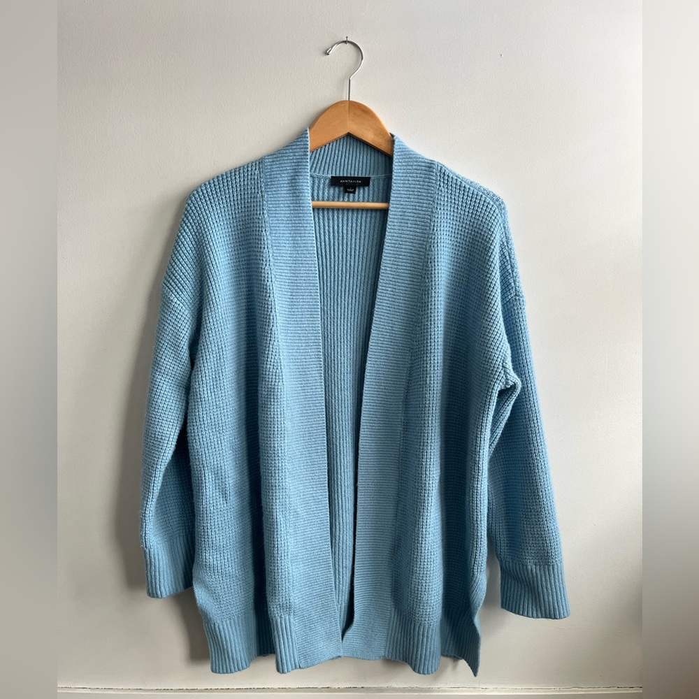 Ann Taylor Blue Cardigan Size S